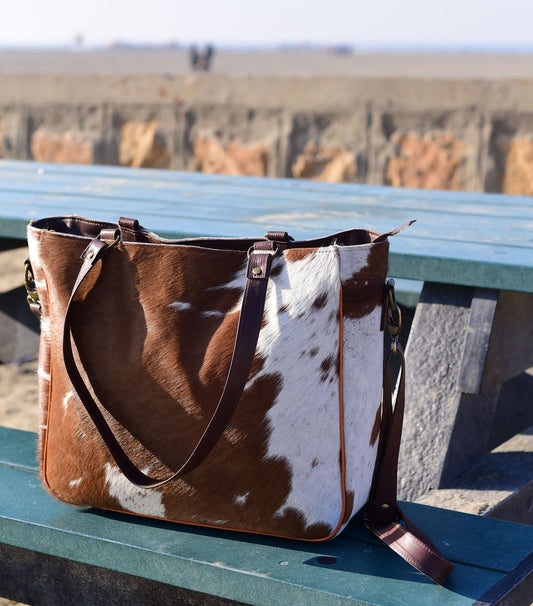 Cowhide Crossbody Bag - Genuine Real Leather, Stylish & Versatile Accessory, Perfect Gift for Fashion Lovers
