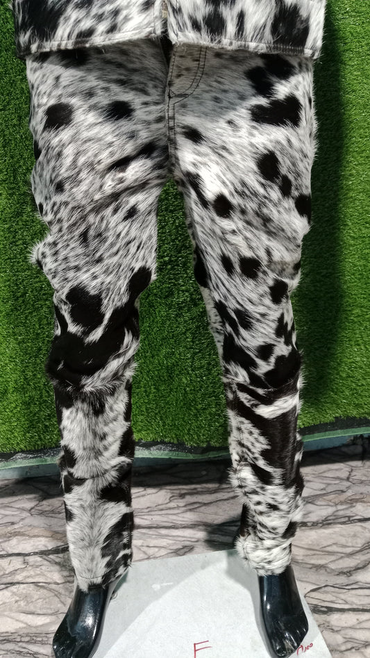 Men's Cowhide Hair on pant