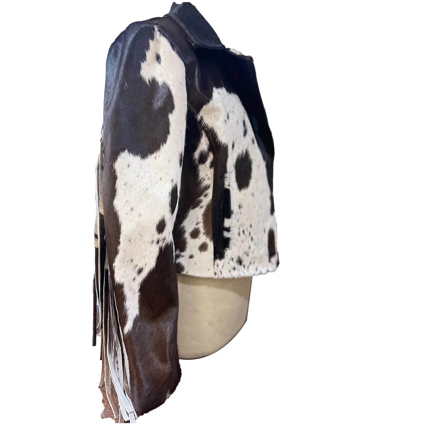 Cowhide coat clearance