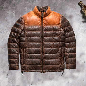 Men's Puffer Jacket - Warm Winter Coat