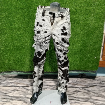 Men's Cowhide Hair on Pant