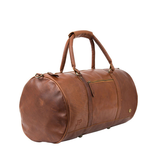 Leather Duffel Bag: Where Sophistication Meets Functionality"